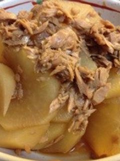ツナと大根の煮物-レシピのメイン写真