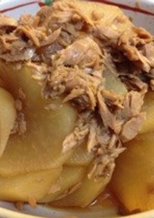 ツナと大根の煮物-レシピのメイン写真