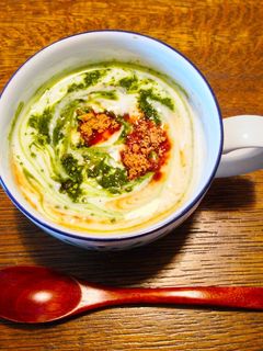 ✤黒糖と抹茶のヨーグルト✤-レシピのメイン写真