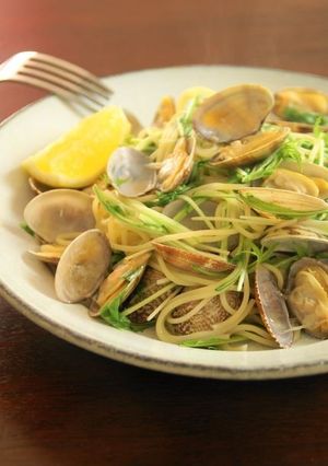 ナンプラーで☆あさりと水菜のボンゴレ-レシピのメイン写真