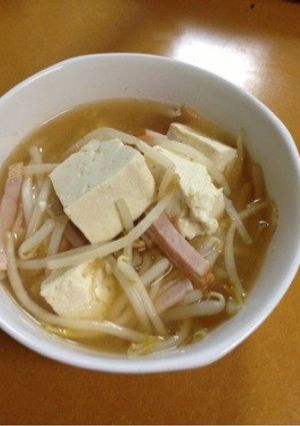 抗糖化☆モヤシ、豆腐簡単スープ-レシピのメイン写真