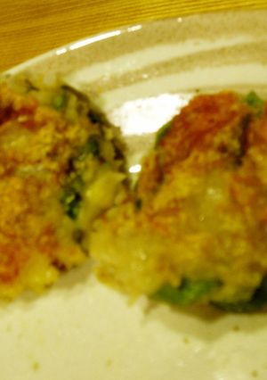 もちもち蓮根野菜じゃこチーズ餅-レシピのメイン写真