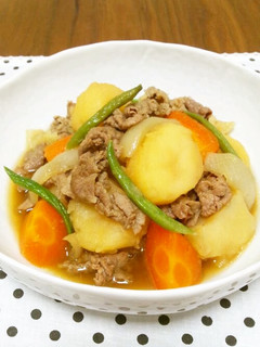 バターでコクうま♪簡単肉じゃが-レシピのメイン写真