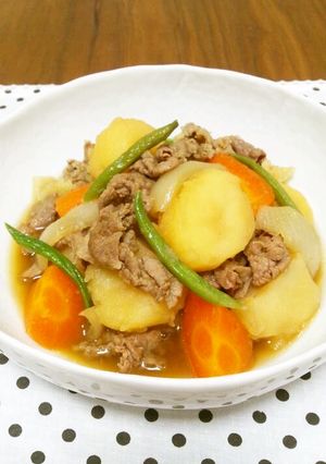 バターでコクうま♪簡単肉じゃが-レシピのメイン写真
