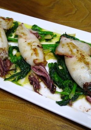 ヤリイカのロースト-レシピのメイン写真
