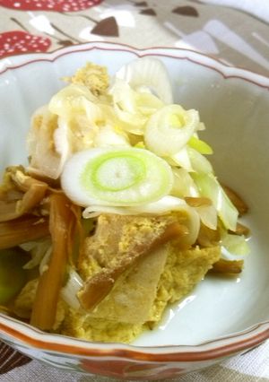 薬膳レシピ「金針菜と高野豆腐の卵とじ」-レシピのメイン写真