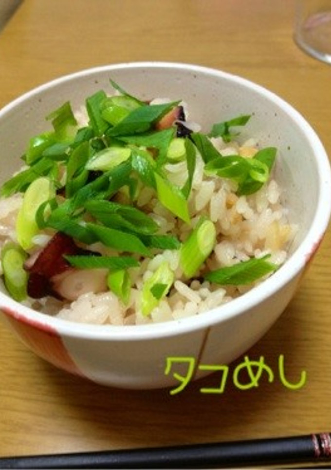 お揚げとタコの炊き込みご飯-レシピのメイン写真