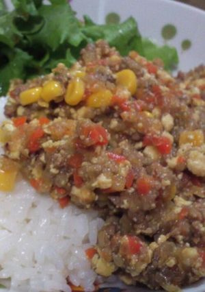 豆腐入りキーマカレー-レシピのメイン写真