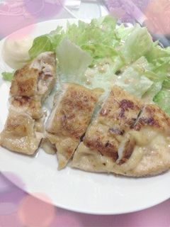 ささみの梅肉チーズ焼き-レシピのメイン写真