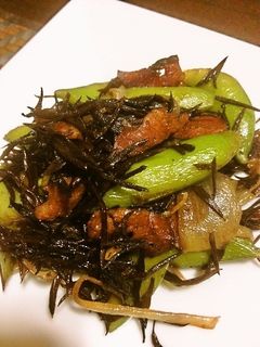ひじきとベーコンの炒め煮-レシピのメイン写真
