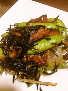 ひじきとベーコンの炒め煮-レシピのメイン写真