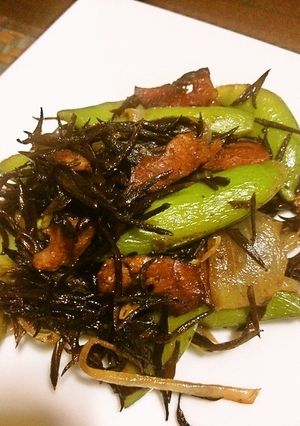 ひじきとベーコンの炒め煮-レシピのメイン写真