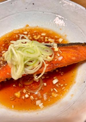 サッパリ香味ダレで☆銀鮭のソテー-レシピのメイン写真