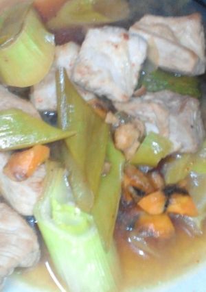 豚肉の酢醤油煮込み-レシピのメイン写真