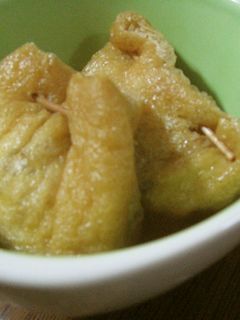 油揚げのもやし豚肉詰め煮-レシピのメイン写真