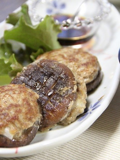 しいたけの肉詰め焼き-レシピのメイン写真