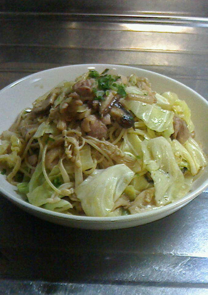 鶏モモ肉ときのこのパスタ〜柚子胡椒風味〜-レシピのメイン写真