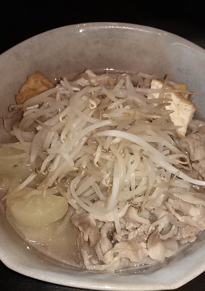 豚バラと厚揚げの煮物-レシピのメイン写真