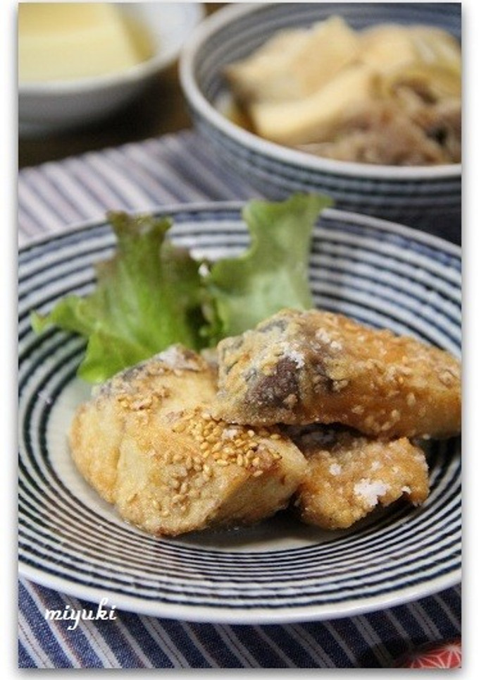 ぶりのごま竜田揚げ-レシピのメイン写真
