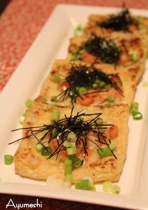 明太チーズのお揚げ-レシピのメイン写真