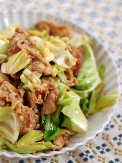 簡単!旨~♥キャベツ回鍋肉 ホイコーロー-レシピのメイン写真