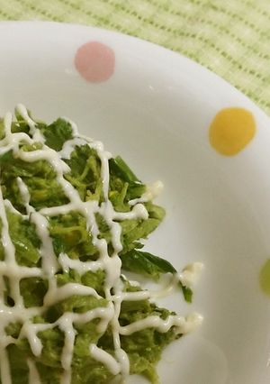 菜の花の辛子マヨネーズサラダ-レシピのメイン写真