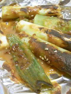 簡単!おつまみ!「ねぎ味噌焼き」-レシピのメイン写真