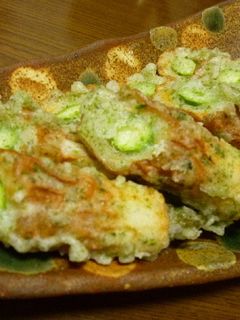 竹輪とアスパラの磯辺揚げ-レシピのメイン写真