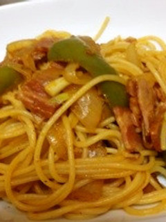 懐かしの簡単ナポリタン-レシピのメイン写真