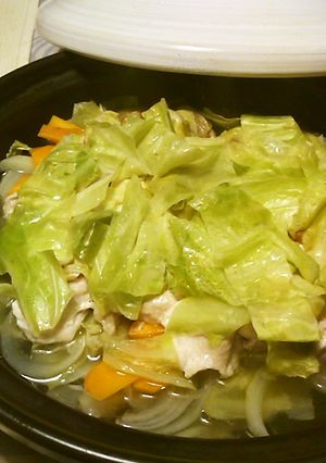 鍋任せ　鶏胸肉とキャベツの和風タジン-レシピのメイン写真