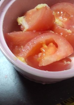 夜食、夜トマトに＾＾塩糀トマトサラダ-レシピのメイン写真