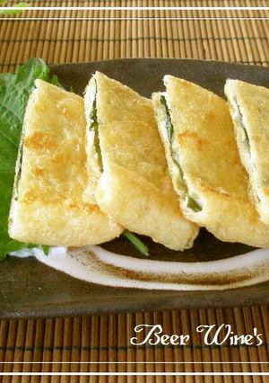 梅じゃこのチーズinお揚げ✿-レシピのメイン写真
