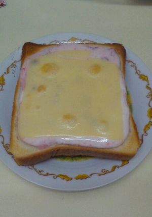 チーズヨーグルトースト-レシピのメイン写真