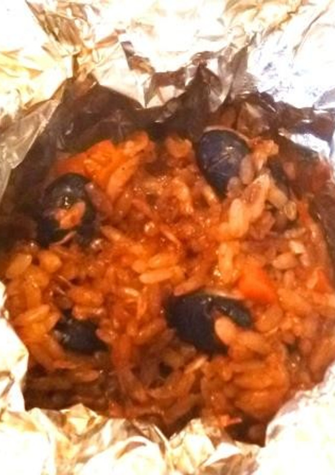 桜エビと煎り黒豆の味噌おこわ-レシピのメイン写真