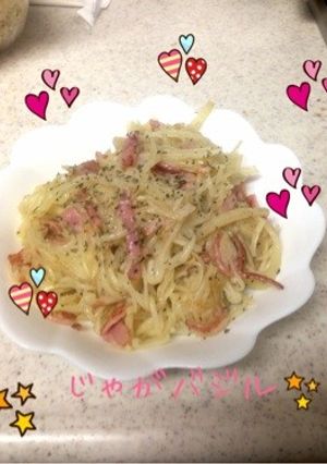 じゃがバジル-レシピのメイン写真