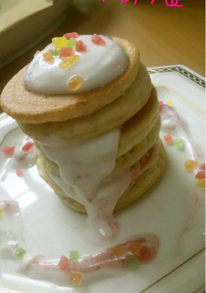 バナナヨーグルトパンケーキ-レシピのメイン写真