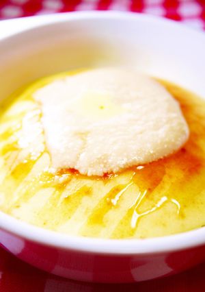 豆腐パンケーキ☆メイプル豆腐ソース添え-レシピのメイン写真