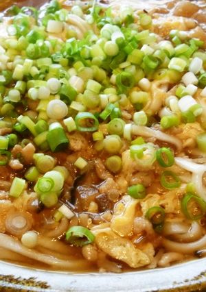 親子うどん-レシピのメイン写真