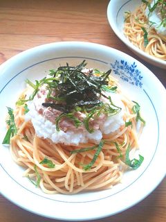 ツナマヨおろしの和風パスタ☆バター醤油味-レシピのメイン写真