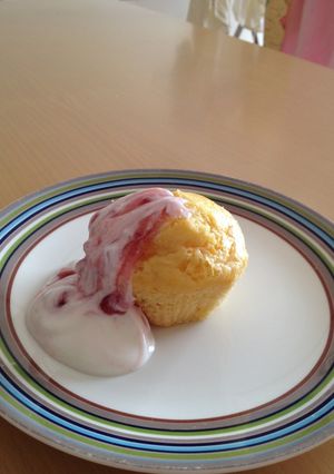 ダノンビオでオシャレなおやつ♩-レシピのメイン写真