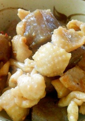 やみつき☆鶏皮の味噌煮-レシピのメイン写真