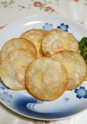 超簡単 海老とチーズのはさみ揚げ-レシピのメイン写真