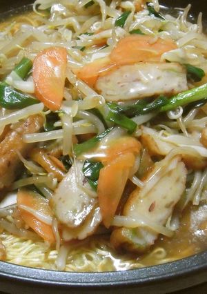 我が家のごちそう！ラーメン焼きそば☆-レシピのメイン写真