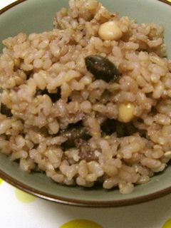 豆入り★玄米ご飯-レシピのメイン写真