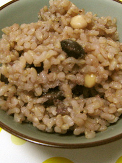 豆入り★玄米ご飯-レシピのメイン写真