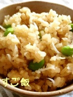 しらすご飯(ニンニク風味)-レシピのメイン写真