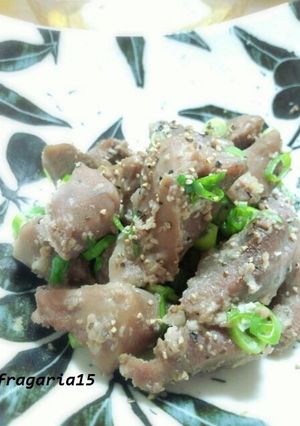 簡単！ヘルシー砂肝塩麹焼き-レシピのメイン写真