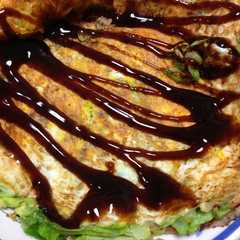 ボリュームたっぷりキャベツ焼き-レシピのメイン写真