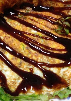 ボリュームたっぷりキャベツ焼き-レシピのメイン写真