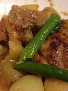 鶏肉とじゃがいもの塩麹炒め-レシピのメイン写真